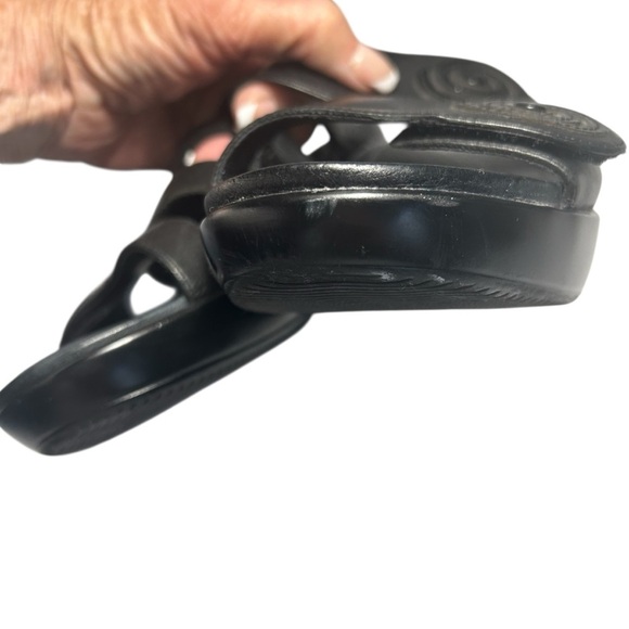 Dansco Dixie Black Leather Slip On Sandals Womens 39 - Picture 8 of 14